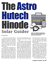 Hinode review in ATT magazine